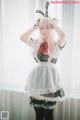 DJAWA Photo - Bambi (밤비): "Sheer Bunny Maid" (51 photos) P27 No.218795 Image No. 49