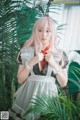 DJAWA Photo - Bambi (밤비): "Sheer Bunny Maid" (51 photos) P44 No.db6b41 Image No. 15