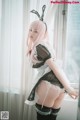 DJAWA Photo - Bambi (밤비): "Sheer Bunny Maid" (51 photos) P33 No.30ca24 Image No. 37