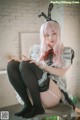 DJAWA Photo - Bambi (밤비): "Sheer Bunny Maid" (51 photos) P5 No.c9c712 Image No. 93