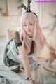 DJAWA Photo - Bambi (밤비): "Sheer Bunny Maid" (51 photos) P4 No.c0f666 Image No. 95