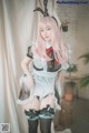 DJAWA Photo - Bambi (밤비): "Sheer Bunny Maid" (51 photos) P43 No.017d98 Image No. 17